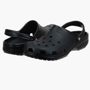 NWT Crocs Unisex-Adult Classic Clogs Size M6 / W8 Black